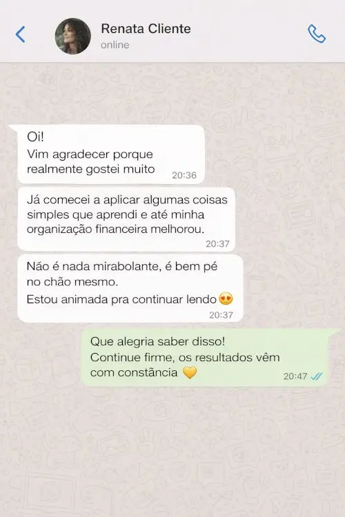 Depoimento 4 - WhatsApp