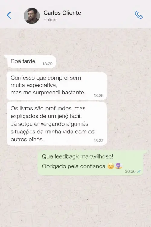 Depoimento 5 - WhatsApp